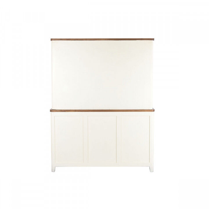 Présentoir Home ESPRIT Crème Brun foncé Bois de manguier Bois MDF 150 X 45 X 190 CM