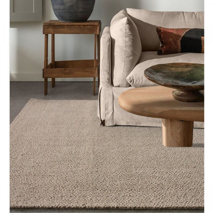 Alfombra Home ESPRIT Beige Aluminio Boho