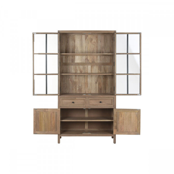 Display Stand Home ESPRIT Metal Mango wood 100 X 42 X 195 CM