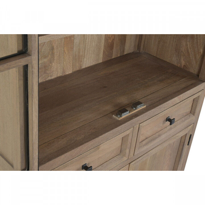 Vitrina Home ESPRIT Metal Madera de mango 100 X 42 X 195 CM