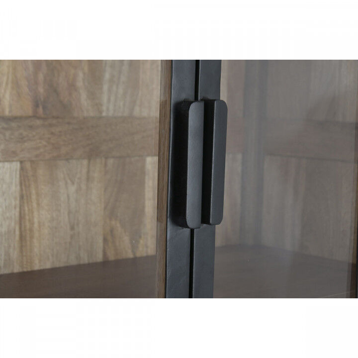 Présentoir Home ESPRIT Métal Bois de manguier 100 X 42 X 195 CM