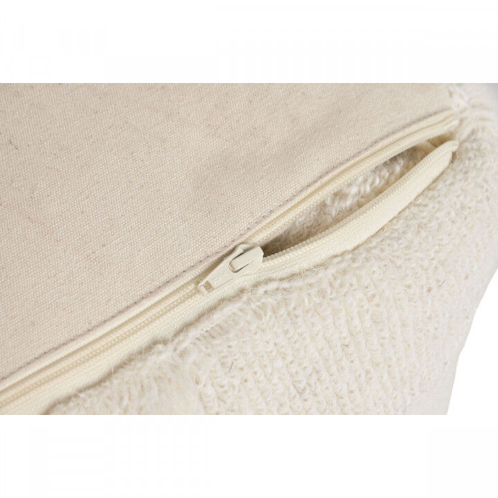 Reposapiés Home ESPRIT Beige Boho 45 x 45 x 45 cm