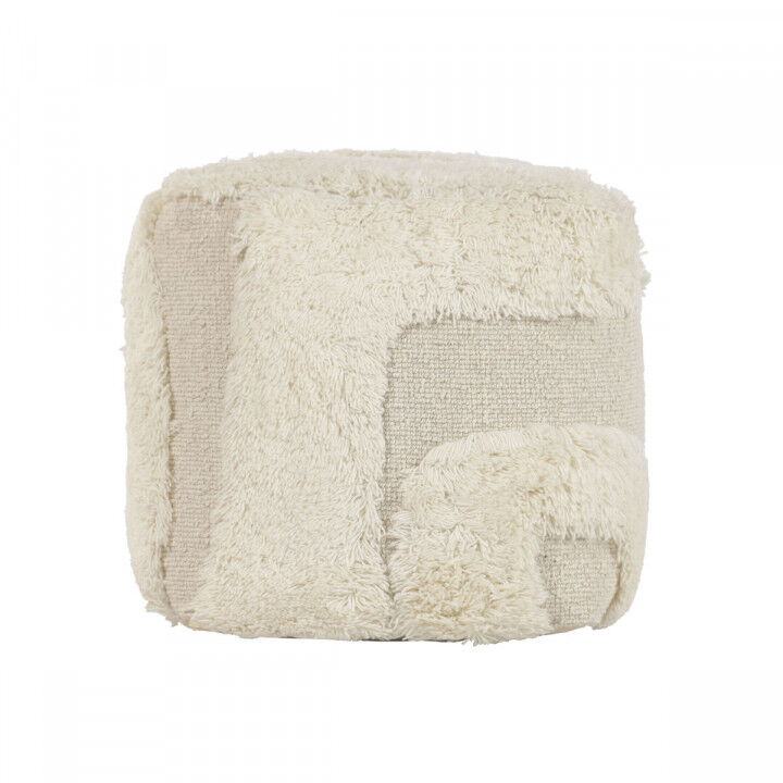 Fußstütze Home ESPRIT Beige Boho 45 x 45 x 45 cm