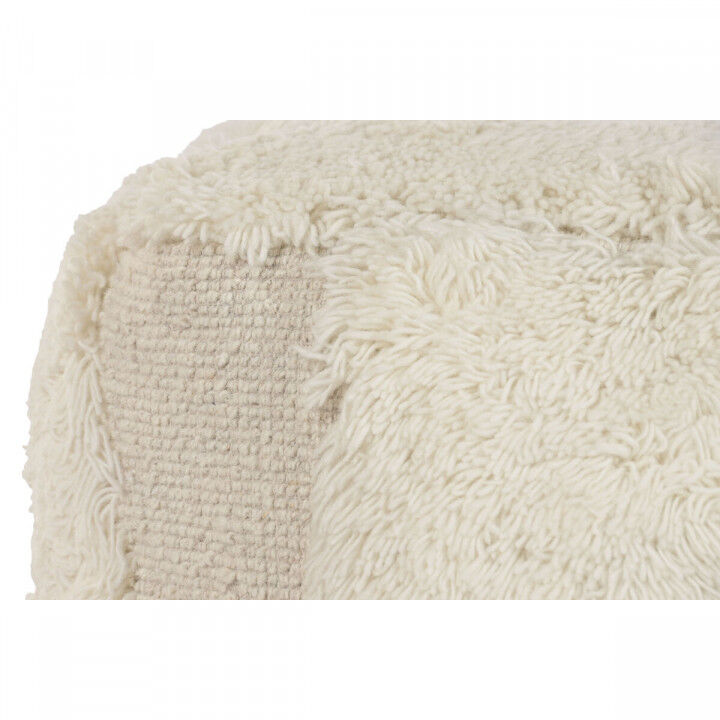 Voetensteun Home ESPRIT Beige Boho 45 x 45 x 45 cm