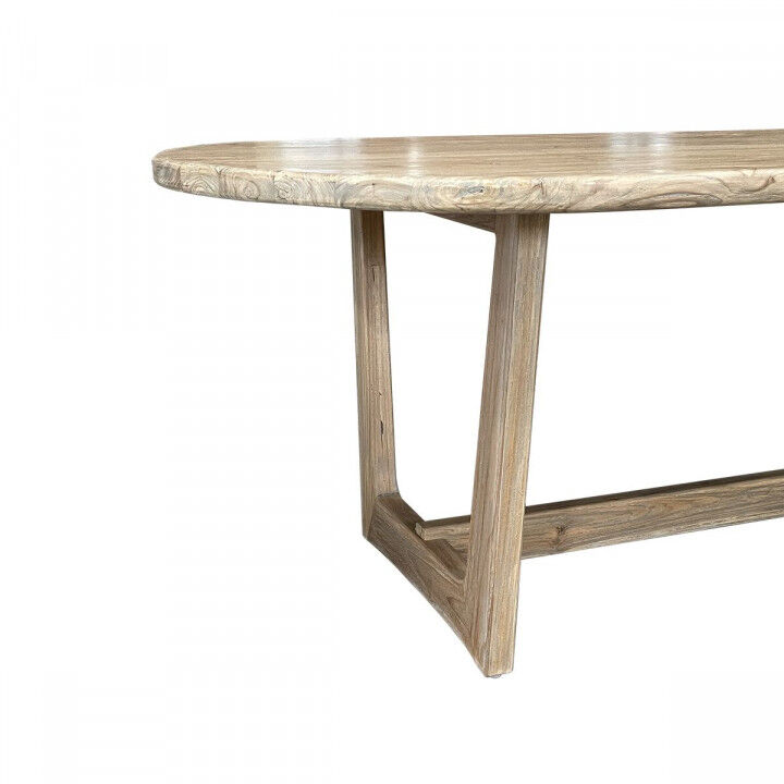 Tavolo da Pranzo Home ESPRIT Grigio teak 180 x 90 x 77 cm