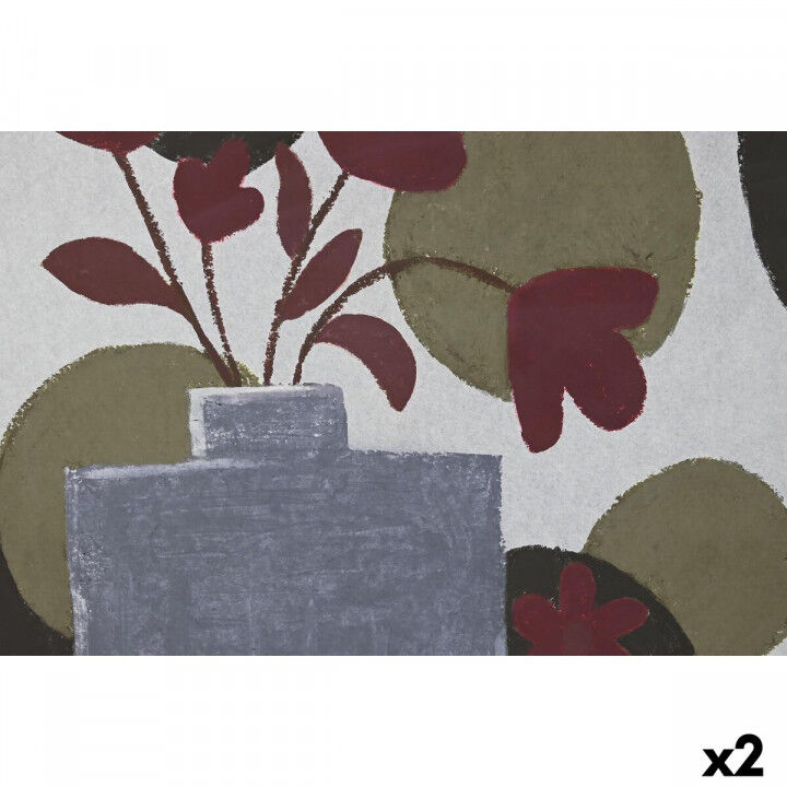 Canvas DKD Home Decor polystyrene Canvas 83 x 4,5 x 122,5 cm