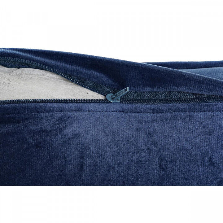 Kussen DKD Home Decor Blauw 50 x 10 x 30 cm Blommor