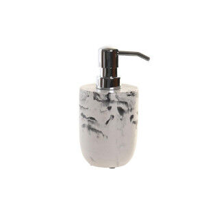 Zeepdispenser DKD Home Decor Zwart Cement Wit