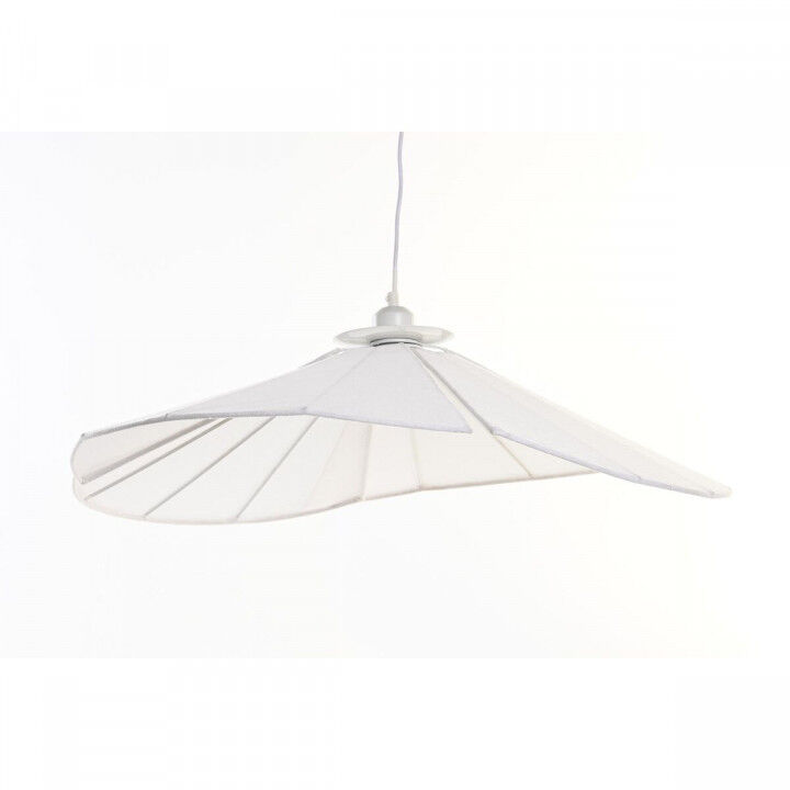 Ceiling Light DKD Home Decor Metal Linen White 50 W (68 x 68 x 21 cm)