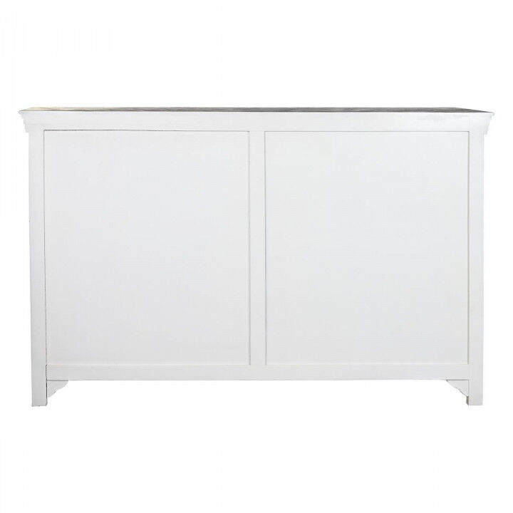 Credenza DKD Home Decor Bianco Grigio Marrone scuro Cristallo Legno di mango 165 x 45,7 x 105,4 cm