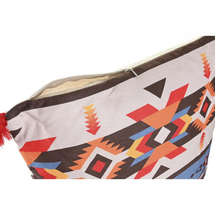 Cojín DKD Home Decor Poliéster Multicolor Ikat (45 x 10 x 45 cm) (4 Unidades)