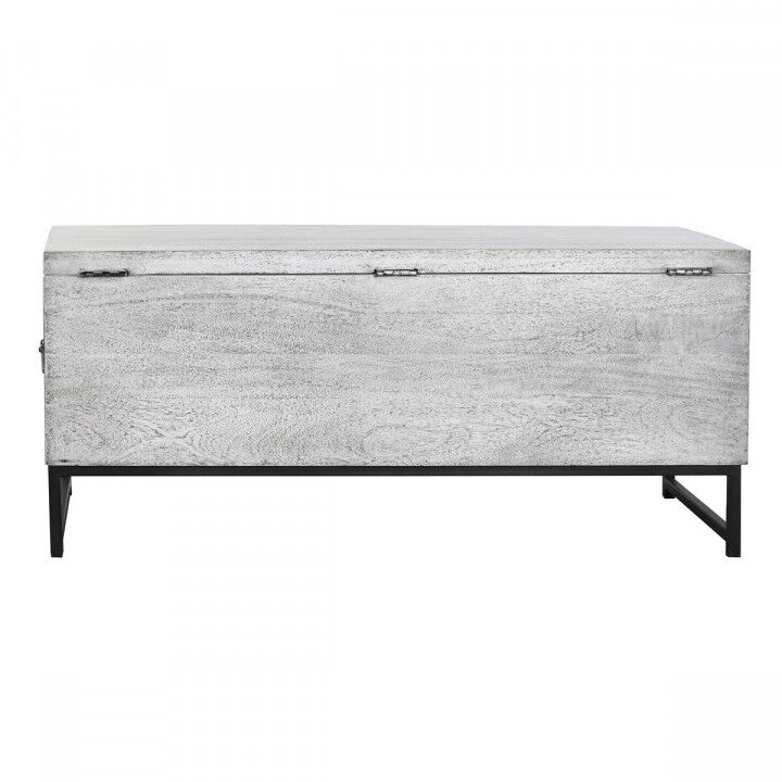 Chest DKD Home Decor Ceramic Grey White Mango wood (116 x 40 x 50 cm)