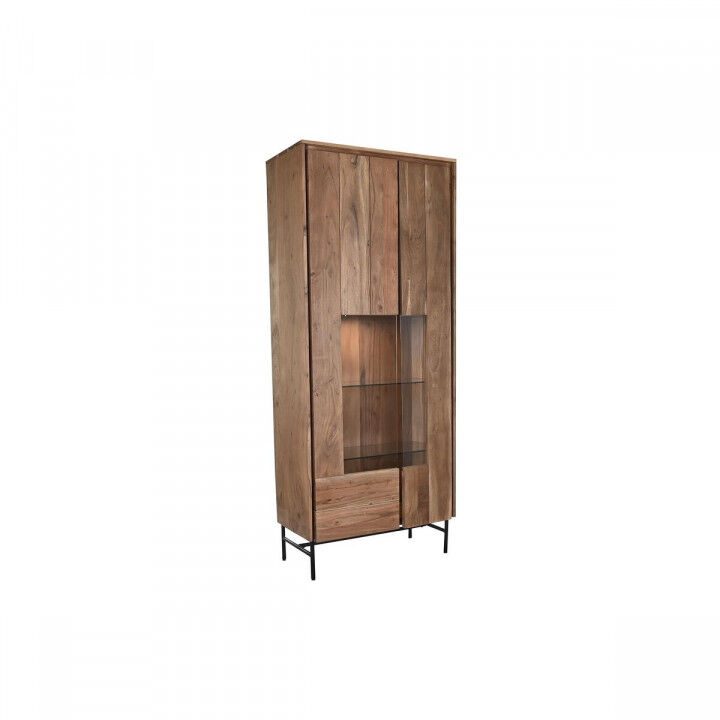 Display Standaard DKD Home Decor 80 x 40 x 197 cm Kristal Aluminium Acacia