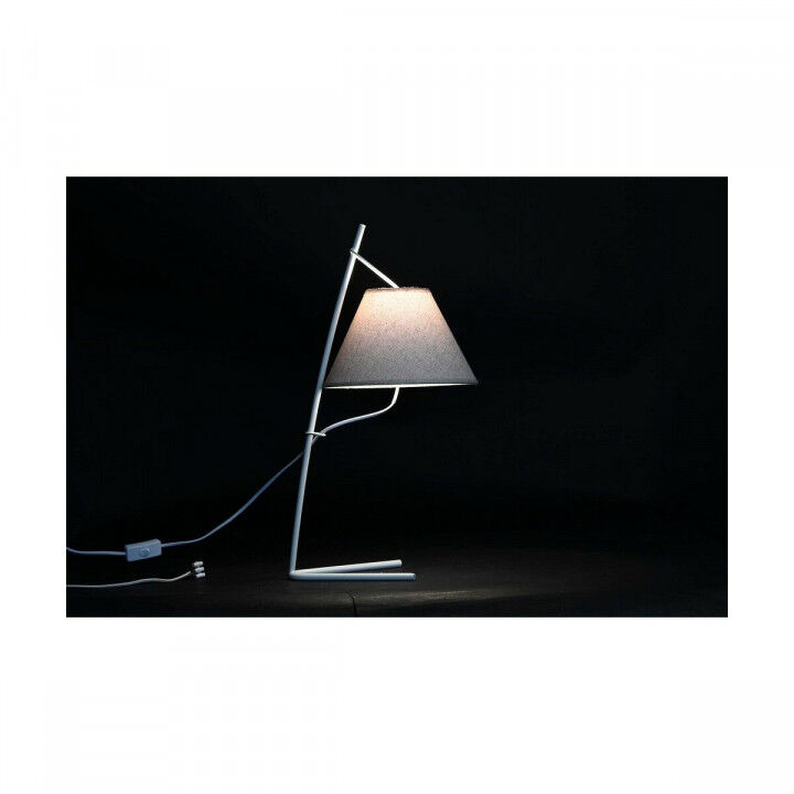 Tischlampe DKD Home Decor Beige Gold Metall Weiß 220 V 50 W (25 x 31 x 57 cm) (2 Stück)