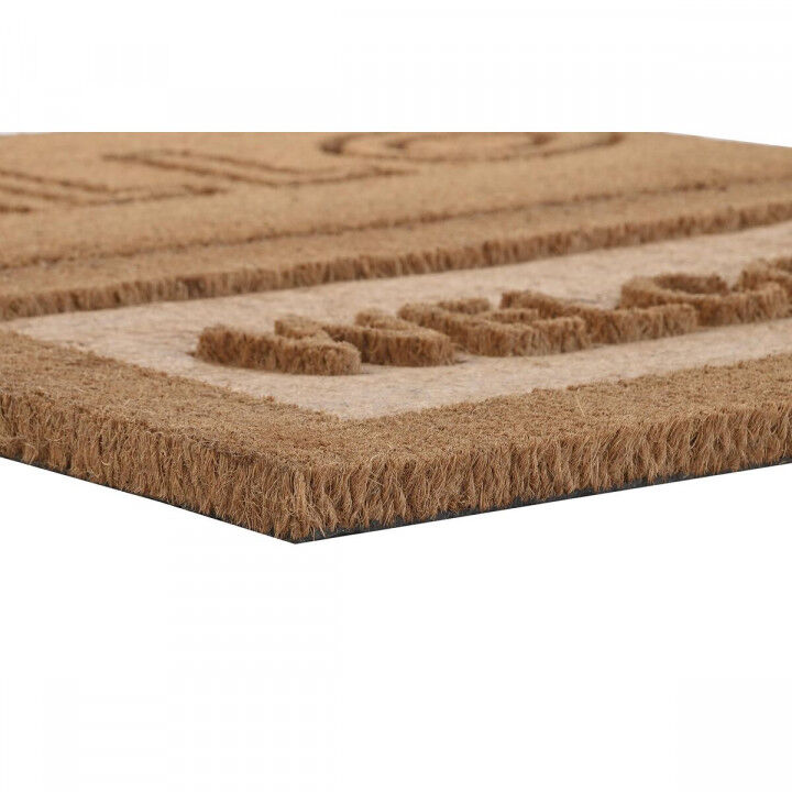 Zerbino DKD Home Decor Marrone Gomma Cocco (75 x 45 x 2,3 cm) (2 Unità)