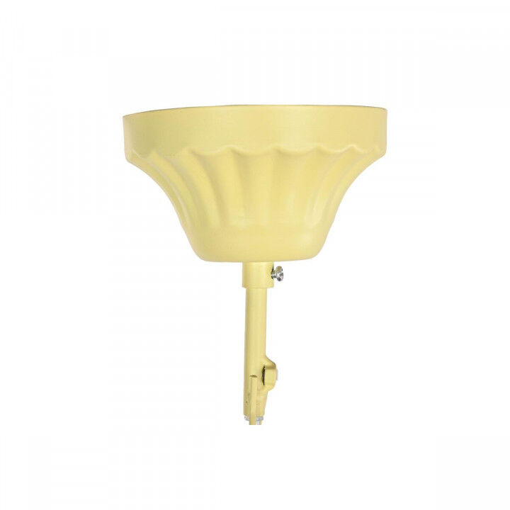Lampadario DKD Home Decor Metallo Marrone Giallo 50 W Legno MDF (35 x 35 x 95 cm)