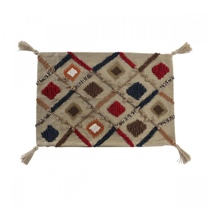 Funda de cojín DKD Home Decor 60 x 1 x 40 cm Multicolor Flecos