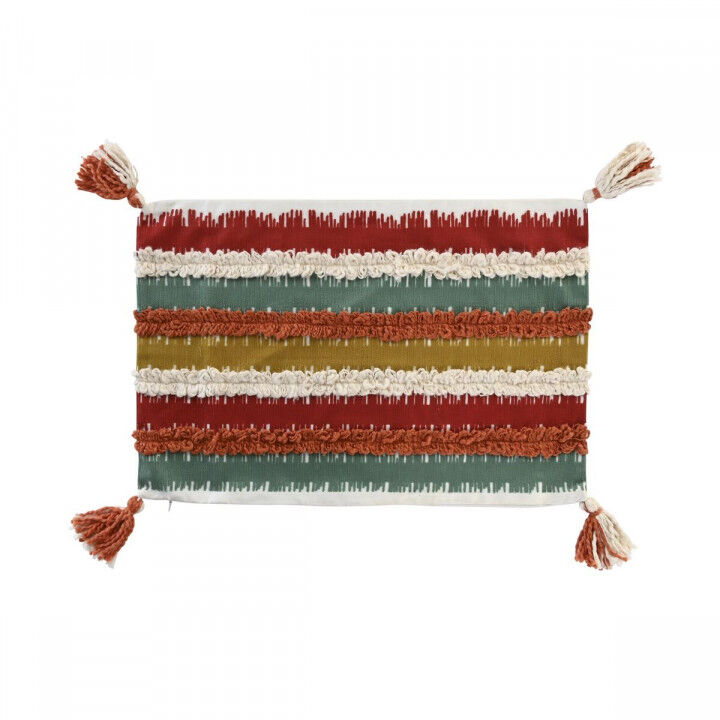 Housse de coussin DKD Home Decor 60 x 1 x 40 cm Rayures Multicouleur