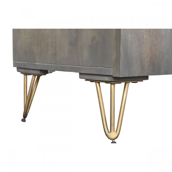 Credenza DKD Home Decor Marrone Metallo Legno di mango 177 x 45 x 77 cm