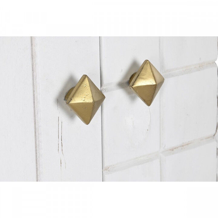 Anrichte DKD Home Decor Weiß Gold Metall Mango-Holz 91 x 44 x 152 cm