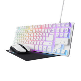 Keyboard with Gaming Mouse Trust 25233 GXT794W