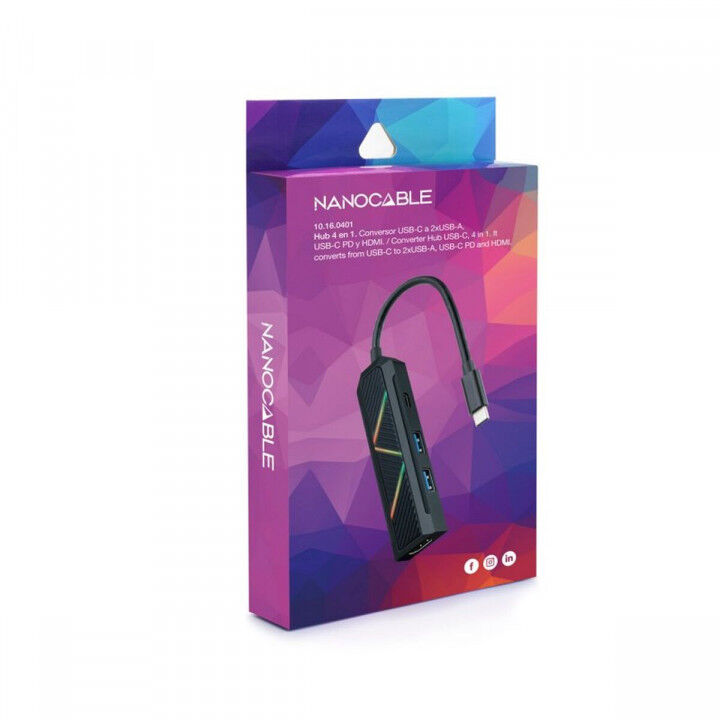 Hub USB NANOCABLE 10.16.0401