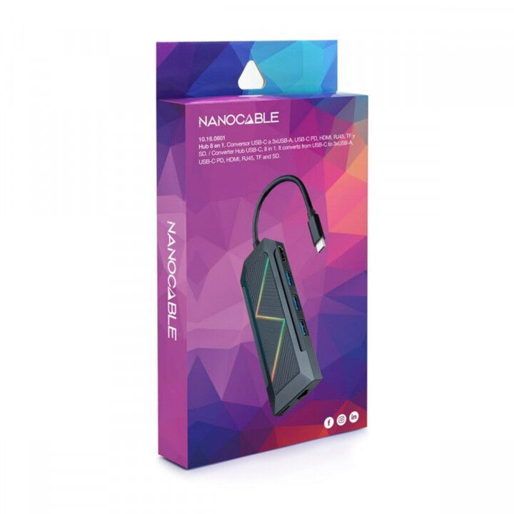 Hub USB NANOCABLE 10.16.0801