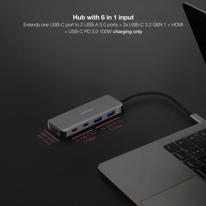 Hub USB NANOCABLE 10.16.1006