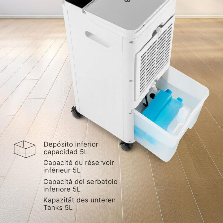 Portable Evaporative Air Cooler UFESA NARVIK White 60 W 5 L