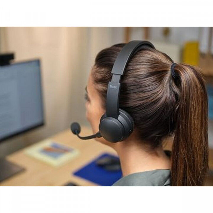 Auriculares Trust 25463 Negro ABS