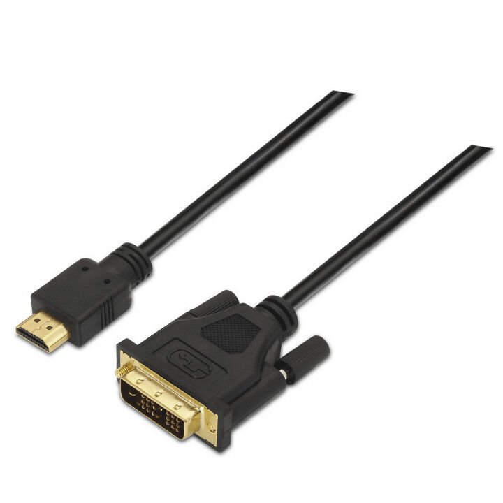 HDMI-zu-DVI-Adapter Aisens A117-0090 Schwarz 1,8 m