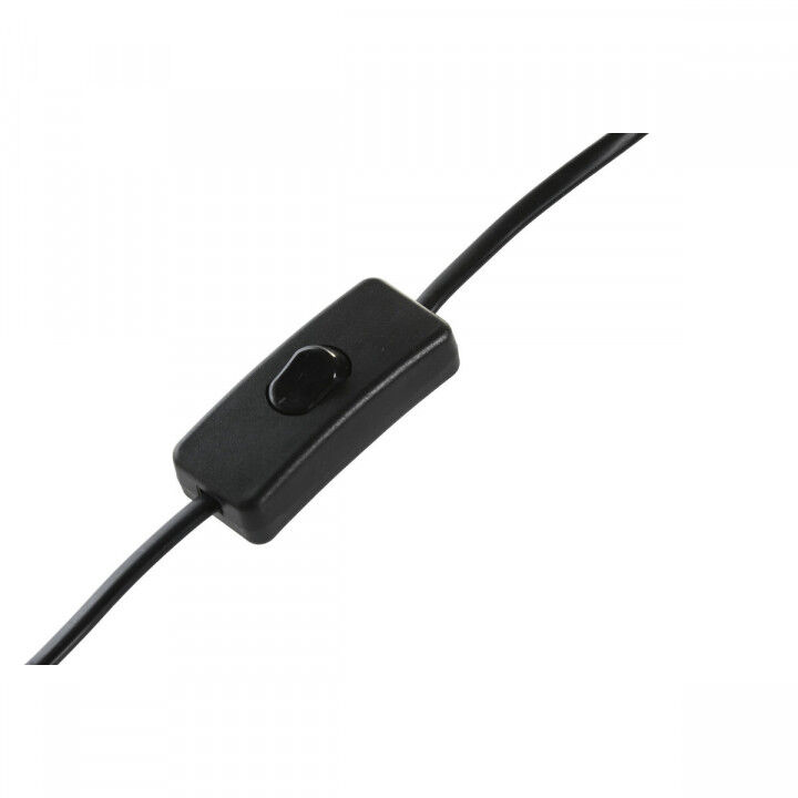 Lámpara de mesa DKD Home Decor Negro Tela Poliéster Verde Gres 220 V 50 W (24 x 24 x 34 cm) (2 Unidades)