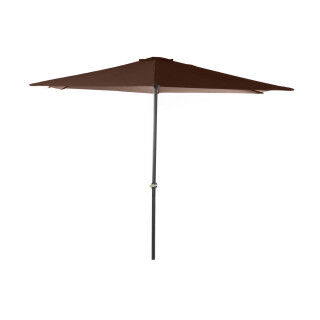 Parasol DKD Home Decor Bruin Zwart 270 x 270 x 250 cm 270 x 270 x 225 cm