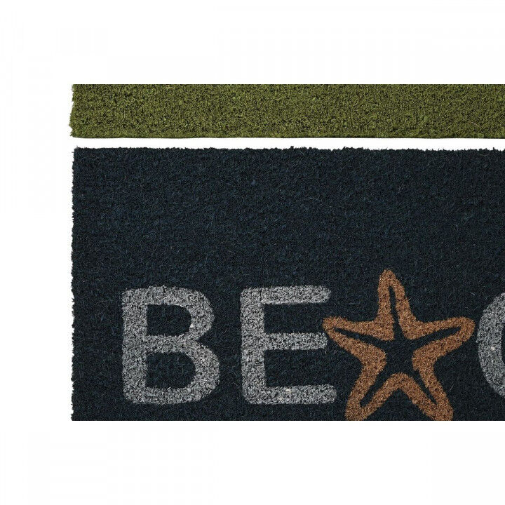 Deurmat DKD Home Decor Blauw Turkoois Rubber (60 x 40 x 1,5 cm) (2 Stuks)