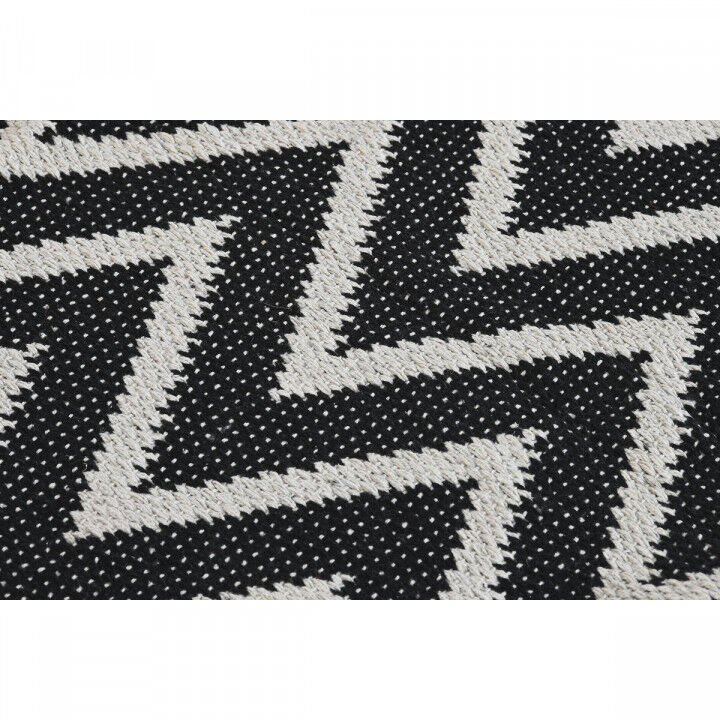 Tapijt DKD Home Decor Zig-zag Tweekleurig Stads (120 x 180 x 1 cm)