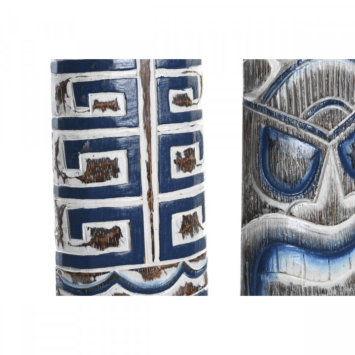 Wall Decoration DKD Home Decor Red Blue White Paddle (100 x 5 x 14 cm) (2 Units)