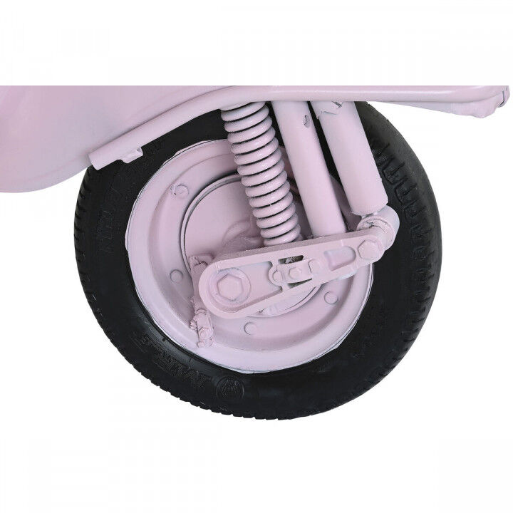 Ladenkast DKD Home Decor 100 x 68 x 105 cm Metaal Motorfiets Licht Roze Mangohout