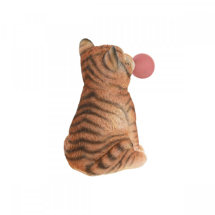 Deko-Figur DKD Home Decor 13,5 x 11 x 15 cm Harz Katze (3 Stück)