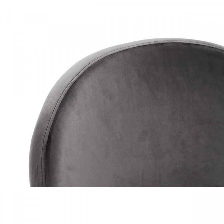 Sedia DKD Home Decor Nero Dorato Poliestere Metallo 62 x 58 x 73 cm