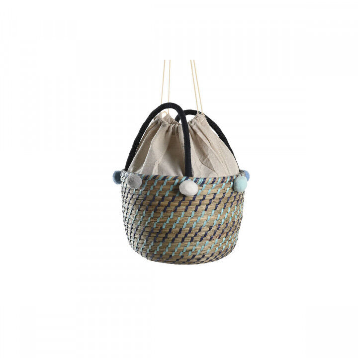 Basket spelset DKD Home Decor Pompons 43 x 43 x 43 cm