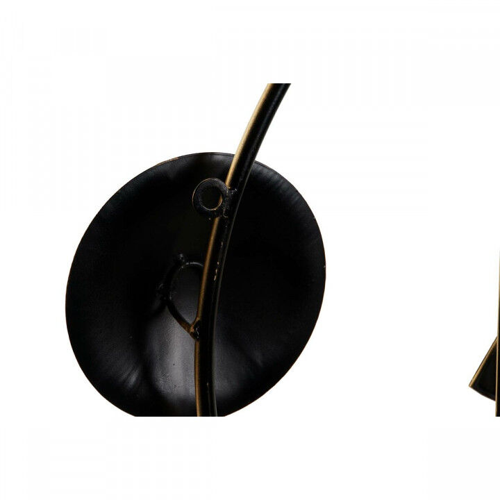 Wanddecoratie DKD Home Decor 70,5 x 6 x 59 cm Abstract Gouden Wit Donker grijs Modern