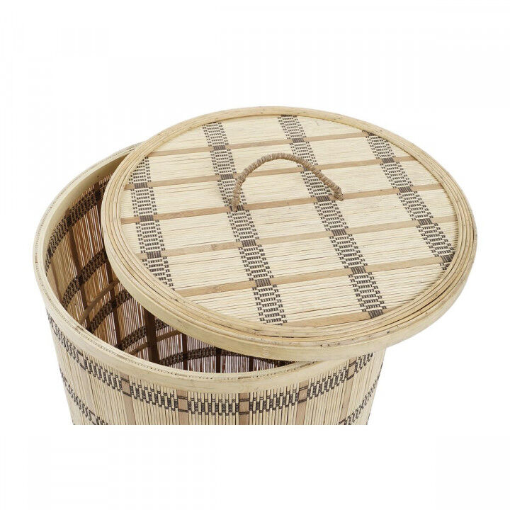 Basket spelset DKD Home Decor Bruin Natuurlijk Bamboe (2 Onderdelen)