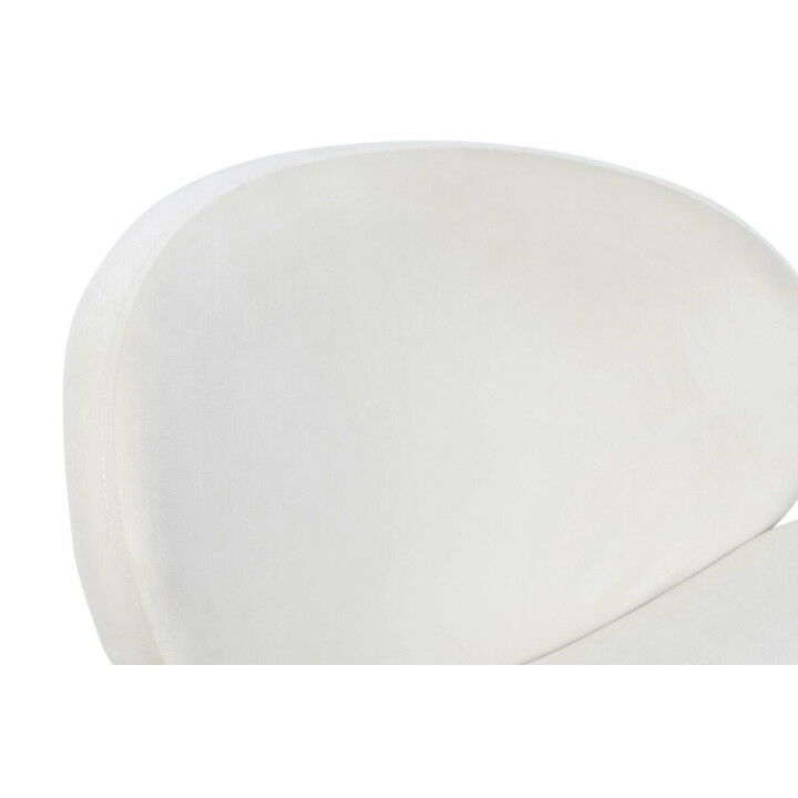 Stuhl DKD Home Decor Weiß Gold 63 x 57 x 73 cm