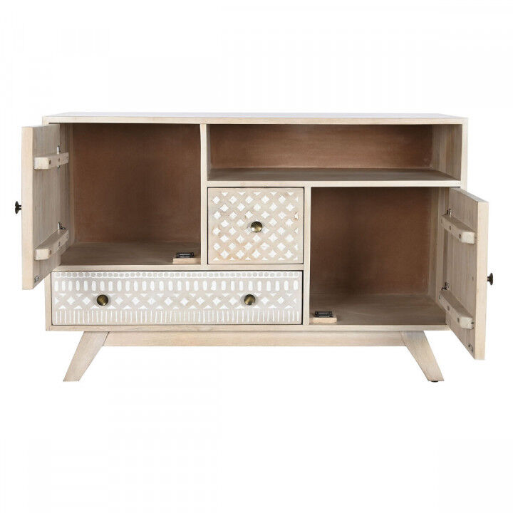 Dressoir DKD Home Decor Wit Natuurlijk Mangohout 115 x 42 x 75 cm