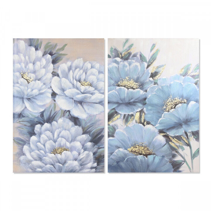 Canvas Home ESPRIT Canvas Hout MDF 80 x 3 x 120 cm