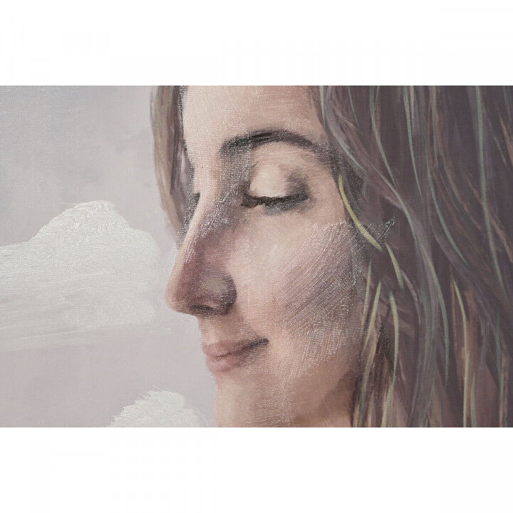 Schilderij Home ESPRIT Vrouw Mediterrane 80 x 3,5 x 120 cm (2 Stuks)