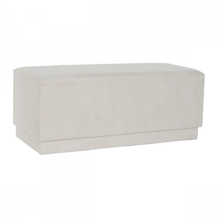 Hocker DKD Home Decor Beige Holz MDF 100 x 40 x 40 cm
