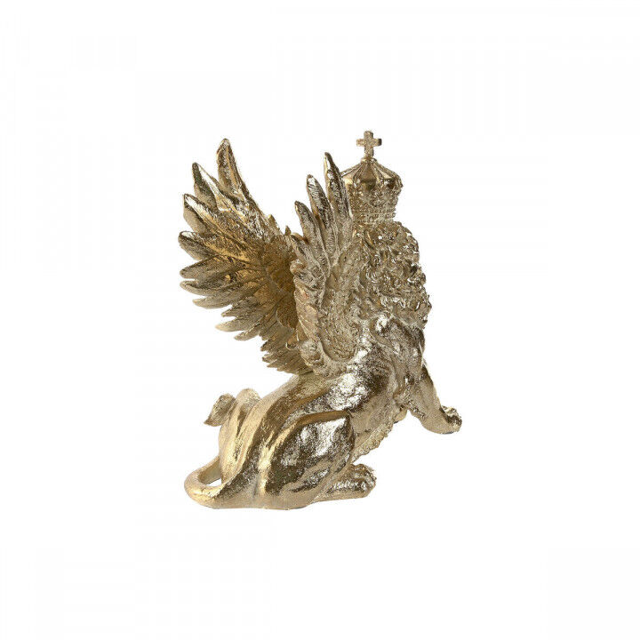 Figura Decorativa Home ESPRIT Dorado León 20 x 10,5 x 17,5 cm 29 x 13 x 25 cm (2 Unidades)