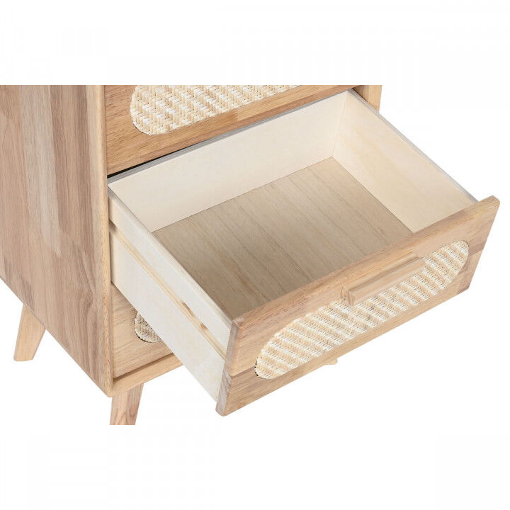 Ladenkast Home ESPRIT Natuurlijk Metaal Rubberwood 40 x 30 x 78 cm