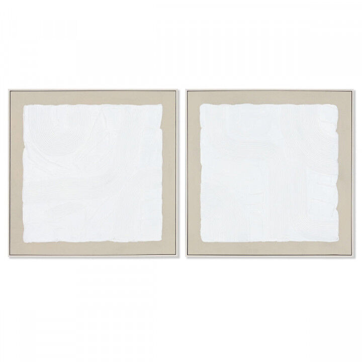 Canvas Home ESPRIT Pijnboom Canvas 82,3 x 4,5 x 82,5 cm 82 x 4,5 x 82,5 cm